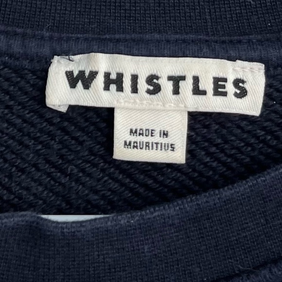 WHISTLES 100% Cotton Crewneck - Picture 4 of 6